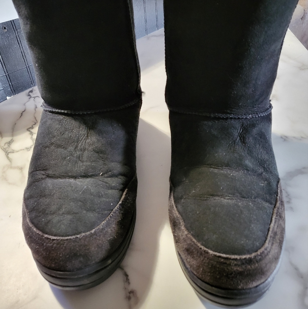 Ugg Suede Sheerling Boots Mens Ultra Short